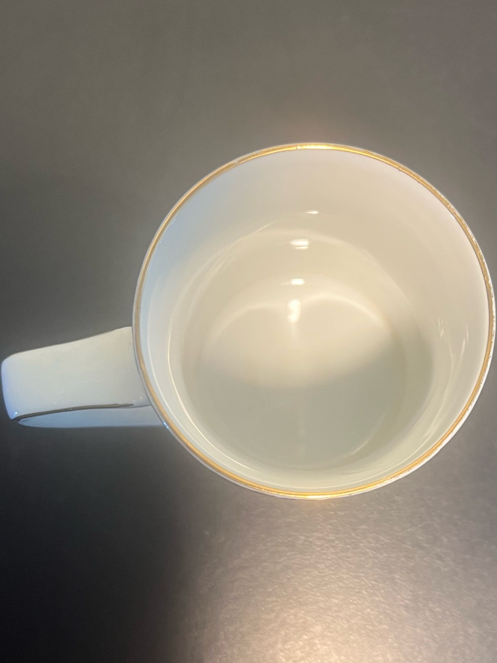 Vintage Maebata Japan Kozan Kiln Blue Gold Fish Scale Seigaiha Porcelain Cup Mug - Picture 9 of 12